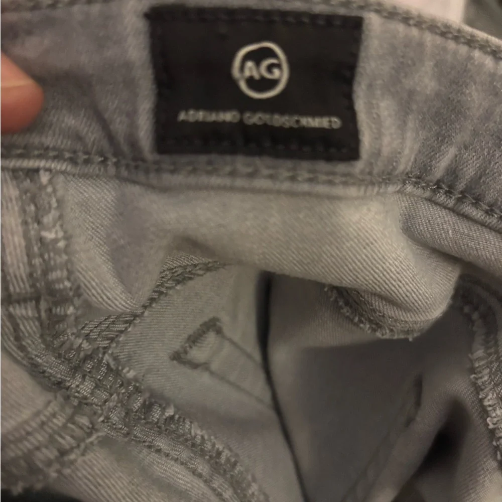 Ag Adriano Goldschmied Gray Skinny-Leg Jeans - Picture 2 of 6